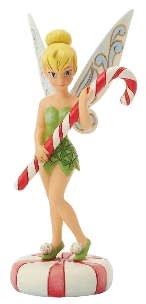 JIM SHORE DISNEY TRADITIONS PEPPERMINT PIXIE TINKERBELL FIGURE