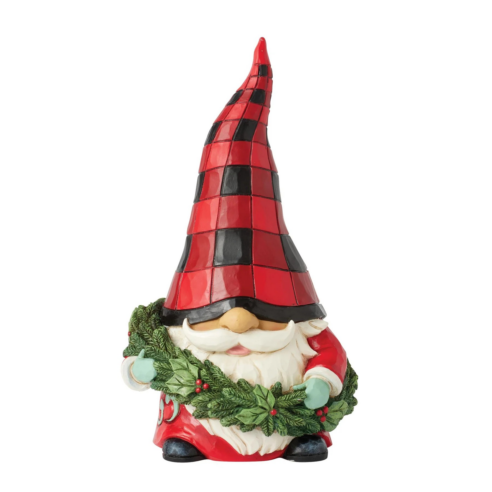 JIM SHORE HEARTWOOD CREEK HIGHLAND GLEN KISS-ME GNOME FIGURE