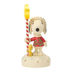 snoopy with light up star staff figurine jim shore