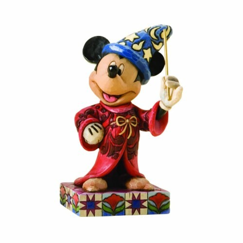 JIM SHORE DISNEY TRADITIONS TOUCH OF MAGIC MICKEY MOUSE FIGURE