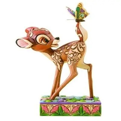 JIM SHORE DISNEY TRADITIONS WONDER OF SPRING BAMBI FIGURE 