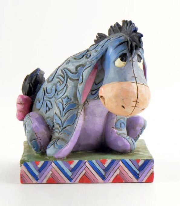 JIM SHORE DISNEY TRADITION TRUE BLUE COMPANION EEYORE FIGURE