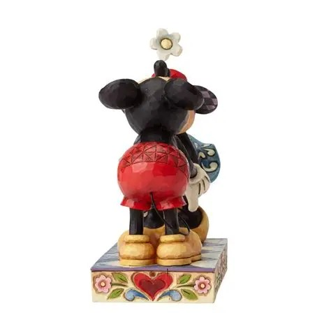 JIM SHORE DISNEY TRADITIONS SMOOCH FOR MY SWEETIE MICKEY AND MINNIE MOUSE FIGURE