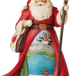 JIM SHORE HEARTWOOD CREEK CANADIAN SANTA FIGURE