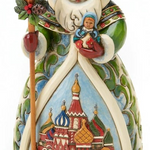 JIM SHORE HEARTWOOD CREEK RUSSIAN SANTA FIGURE