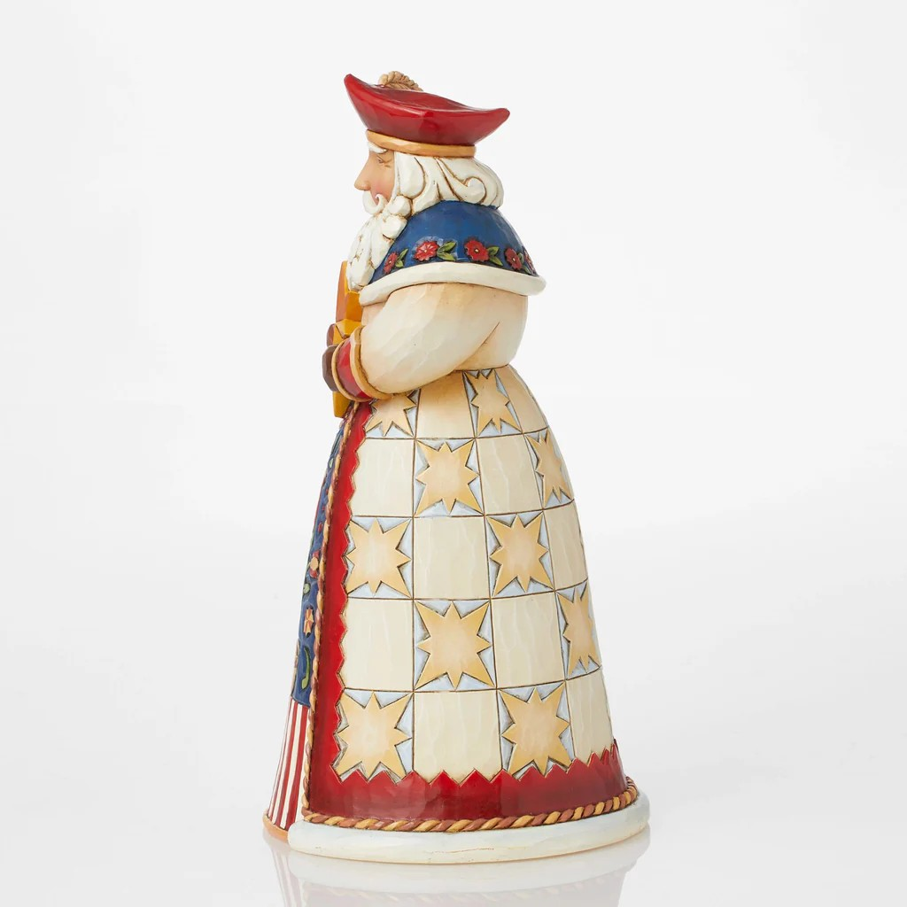 JIM SHORE HEARTWOOD CREEK POLISH SANTA FIGURE