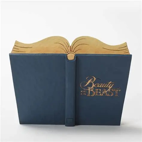 JIM SHORE DISNEY TRADITIONS LOVE ENDURES STORYBOOK BEAUTY AND THE EBAST FIGURE