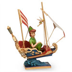 JIM SHORE DISNEY TRADITIONS PETER PAN'S FLIGHT PIRATE SHIP FIGURE