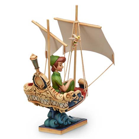 JIM SHORE DISNEY TRADITIONS PETER PAN'S FLIGHT PIRATE SHIP FIGURE