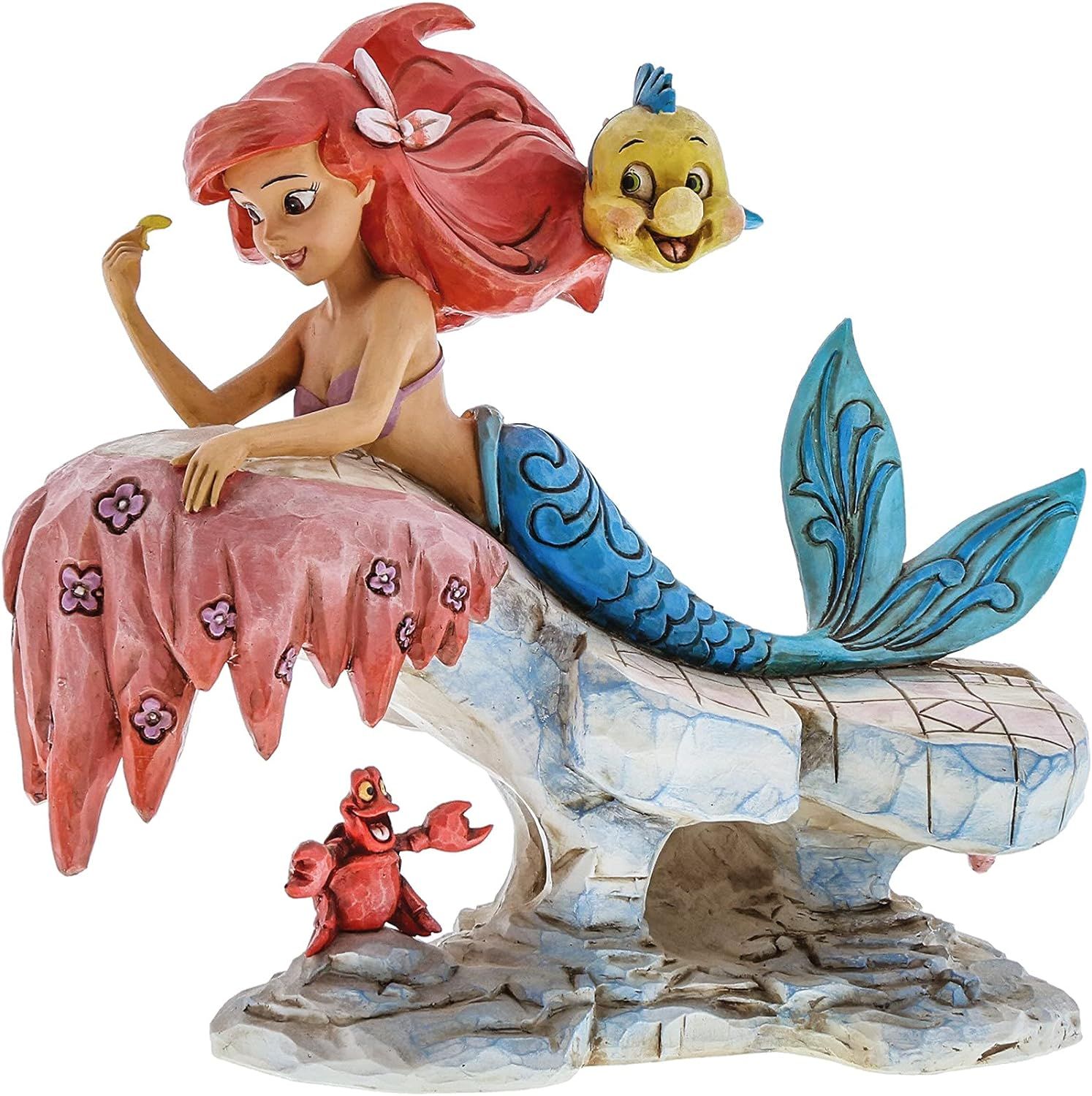JIM SHORE DISNEY TRADITIONS DREAMING UNDER THE SEA ARIEL FIGURE
