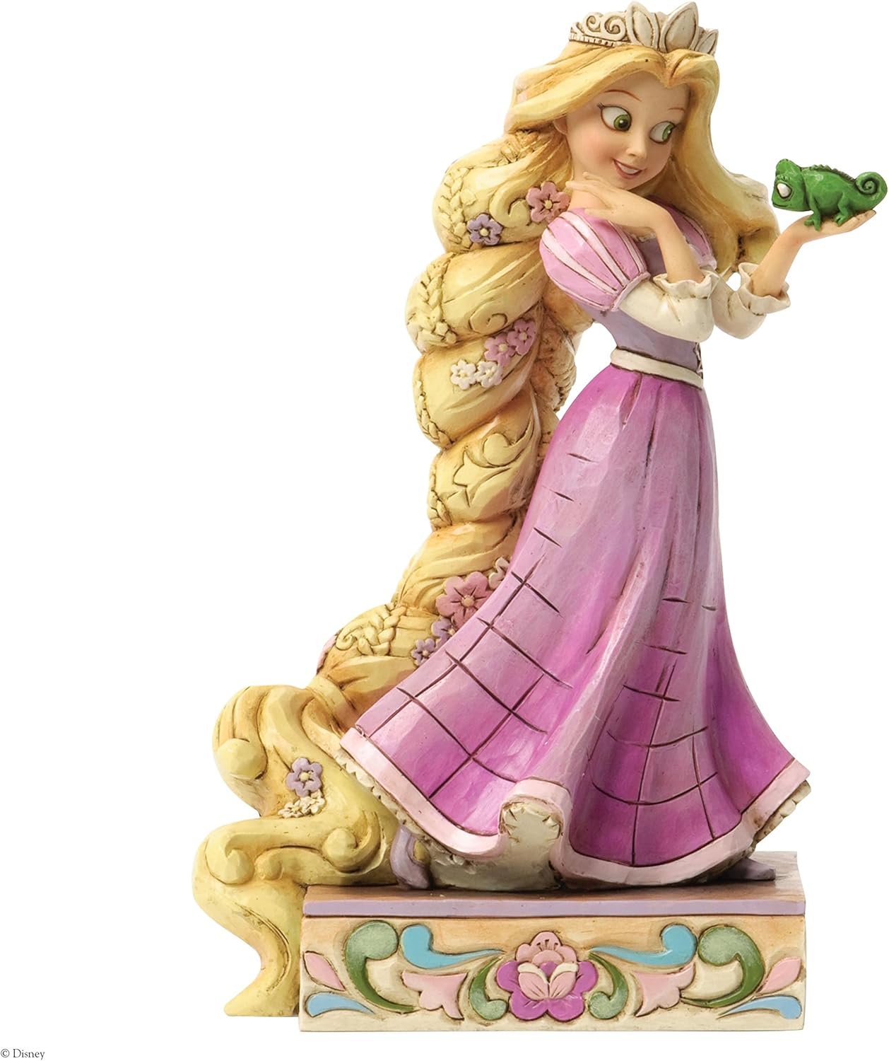 JIM SHORE DISNEY TRADITIONS RAPUNZEL AND PASCAL FIGURE