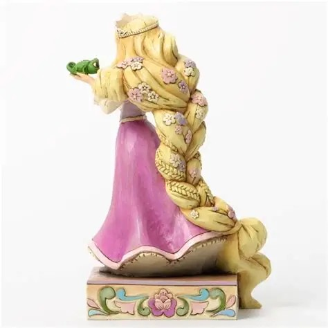 JIM SHORE DISNEY TRADITIONS RAPUNZEL AND PASCAL FIGURE