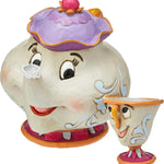 JIM SHORE DISNEY TRADITIONS A MOTHER'S LOVE MRS POTTS AND CHIP FIGURE