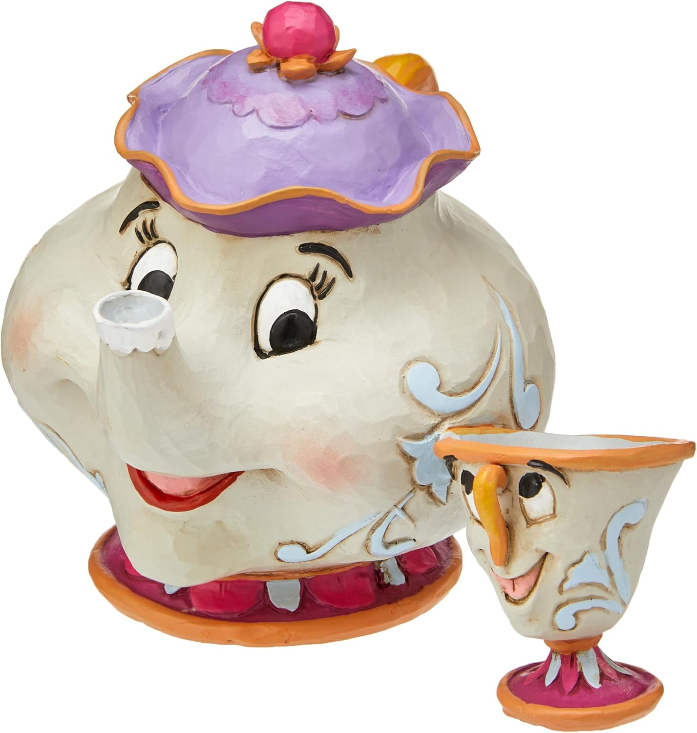 JIM SHORE DISNEY TRADITIONS A MOTHER'S LOVE MRS POTTS AND CHIP FIGURE