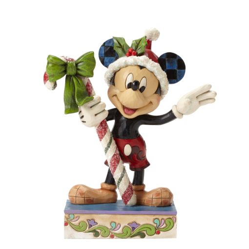 JIM SHORE DISNEY TRADITIONS SWEET GREETINGS MICKEY MOUSE FIGURE
