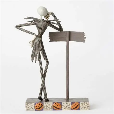 JIM SHORE DISNEY TRADITIONS WELCOME TO HALLOWEEN TOWN FIGURE
