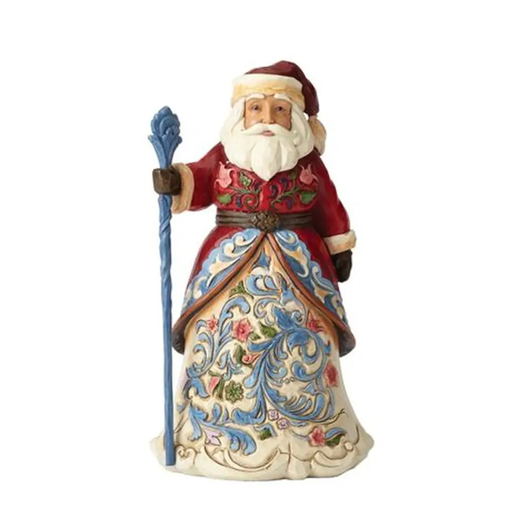 JIM SHORE HEARTWOOD CREEK NORWEGIAN SANTA FIGURE
