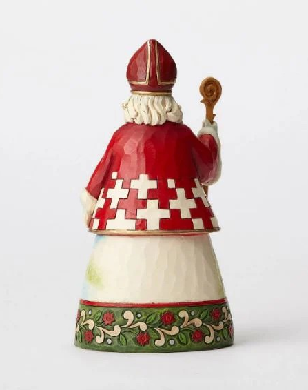 JIM SHORE HEARTWOOD CREEK SWISS SANTA FIGURE