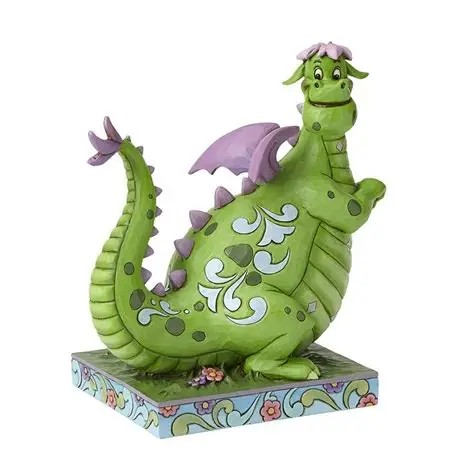 JIM SHORE DISNEY TRADITIONS A BOY'S BEST FRIEND DRAGON FIGURE