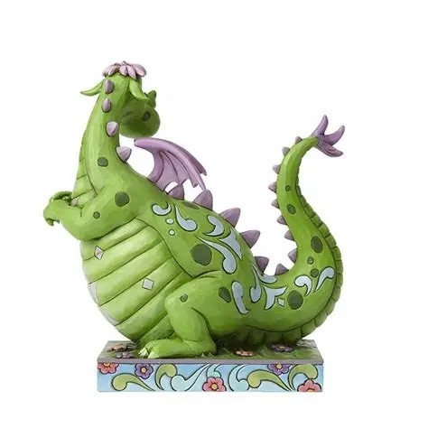 JIM SHORE DISNEY TRADITIONS A BOY'S BEST FRIEND DRAGON FIGURE