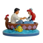 JIM SHORE DISNEY TRADITIONS WAITING FOR A KISS AIREL AND ERIC FIGURE