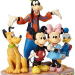 JIM SHORE DISNEY TRADITIONS THE GANG'S ALL HERE FAB 5 FIGURE