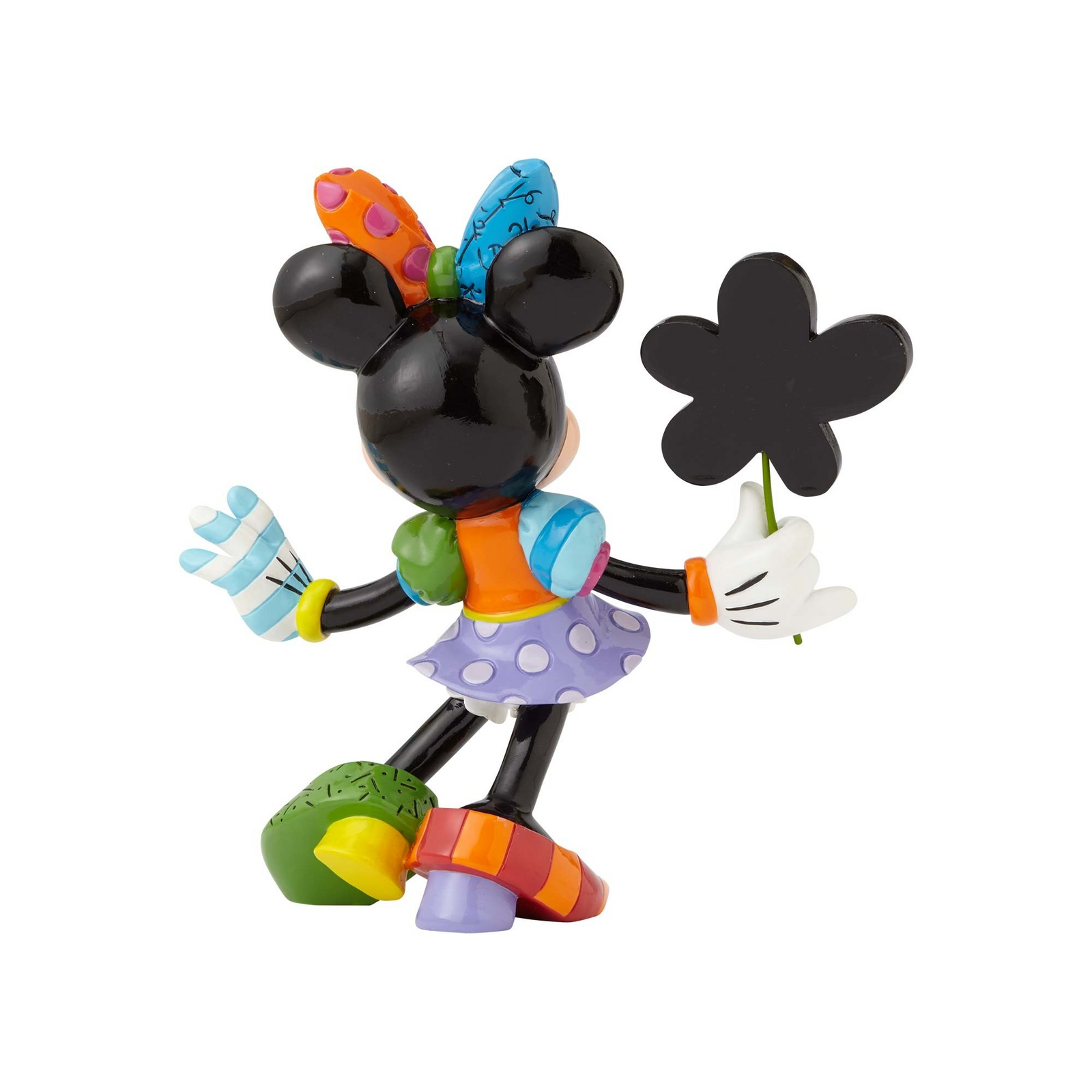 DISNEY BRITTO MINNIE MOUSE WITH FLOWER FIGURE
