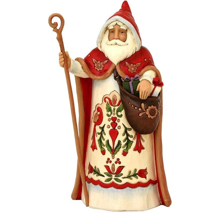 JIM SHORE HEARTWOOD CREEK AUSTRIA SANTA FIGURE