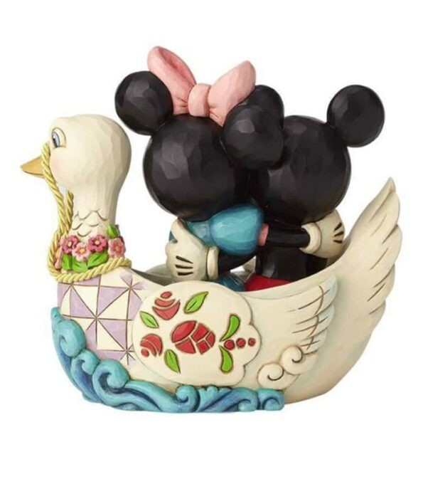 JIM SHORE DISNEY TRADITIONS LOVEBIRDS MICKEY AND MINNIE FIGURE