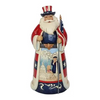 JIM SHORE HEARTWOOD CREEK STAR SPANGLED SANTA FIGURE