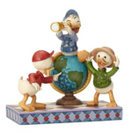JIM SHORE DISNEY TRADITIONS NAVIGATNG NEPHEWS FIGURE