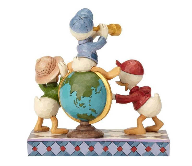 JIM SHORE DISNEY TRADITIONS NAVIGATNG NEPHEWS FIGURE