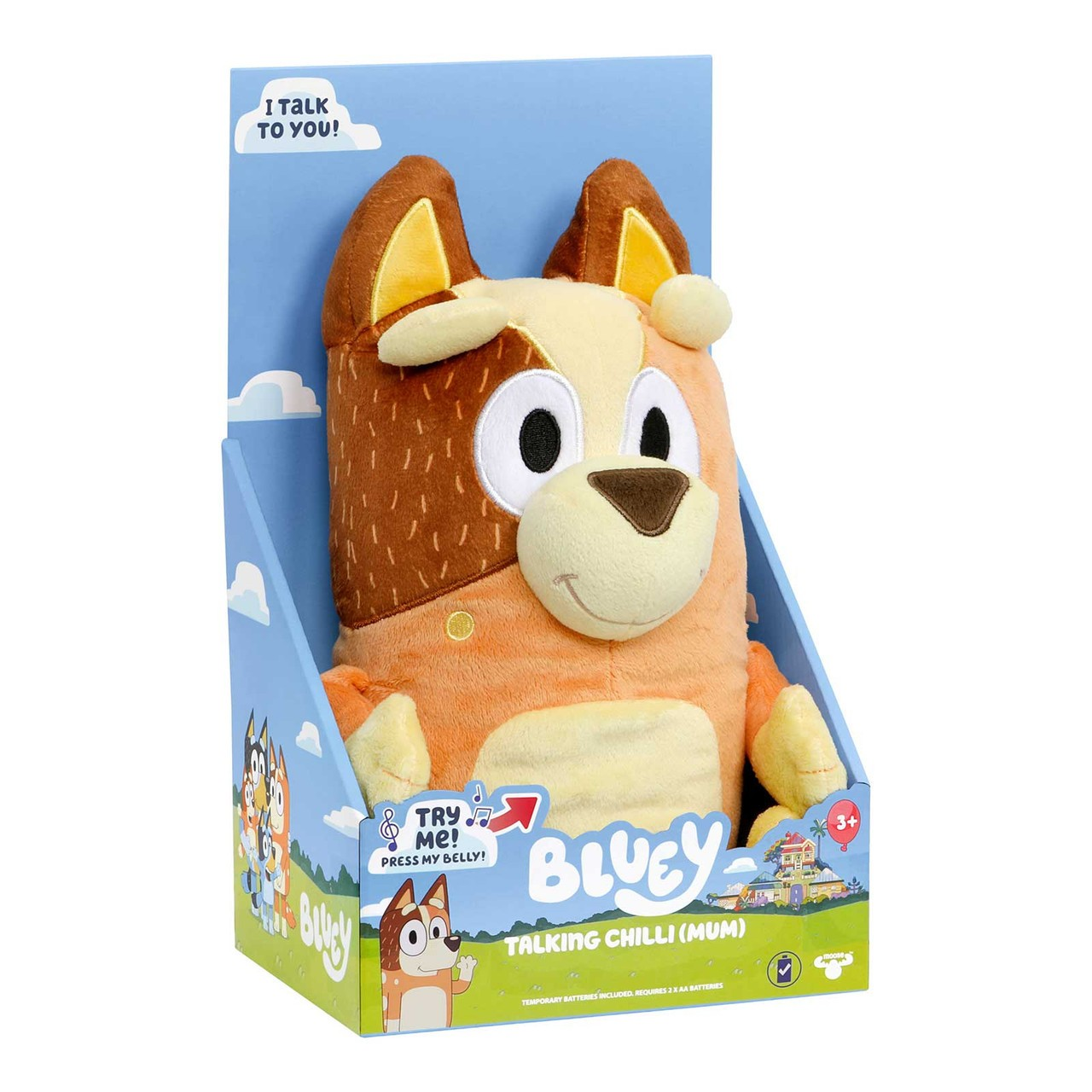 BLUEY TALKING CHILI PLUSH DOLL