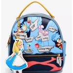 DANIELLE NICOLE ALICE IN WONDERLAND DIRECTION MINI BACKPACK