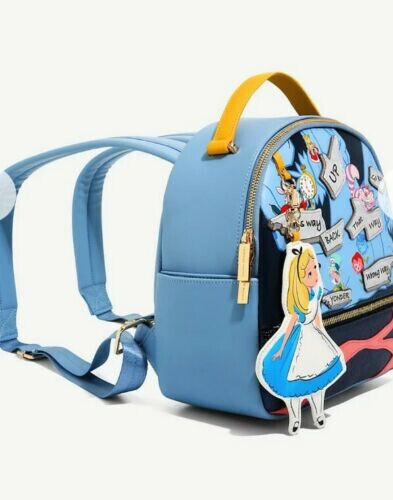 DANIELLE NICOLE ALICE IN WONDERLAND DIRECTION MINI BACKPACK