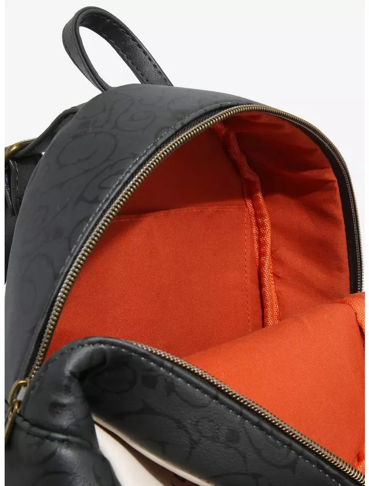 LOUNGEFLY NIGHTMARE BEFORE CHRISTMAS JACK AND SALLY MINI BACKPACK
