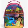 LOUNGEFLY LILO & STITCH HULA POSE MINI BACKPACK