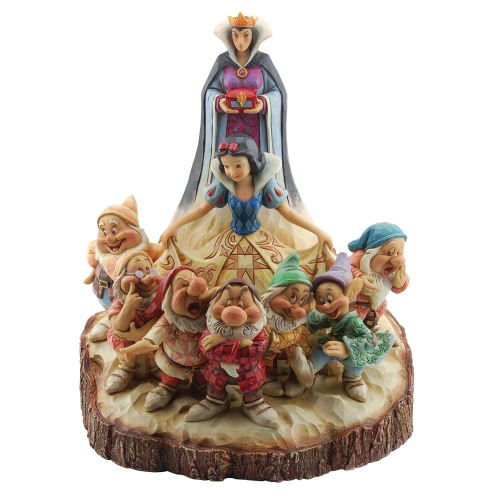 JIM SHORE DISNEY TRADITIONS THE ONE THAT STARTED THEM ALL CARVED BY HEART FIGURE