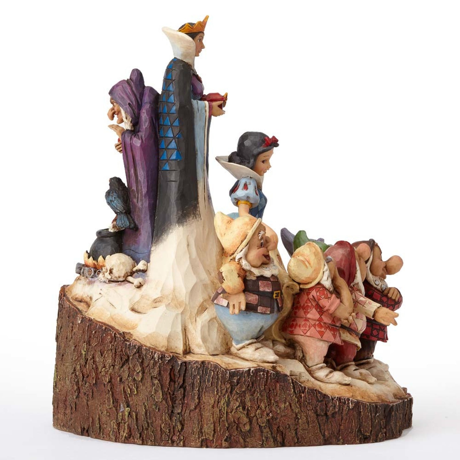 JIM SHORE DISNEY TRADITIONS THE ONE THAT STARTED THEM ALL CARVED BY HEART FIGURE