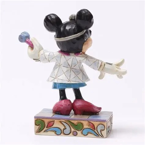 JIM SHORE DISNEY TRADITIONS TO YOUR HEALTH DR MINNIE MOUSE FIGURE