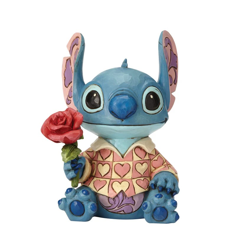 JIM SHORE DISNEY TRADITIONS CLUELESS CASANOVA STITCH FIGURE
