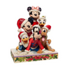 JIM SHORE DISNEY TRADITIONS PILED HIGH WITH HOLIDAY CHEER FIGURE