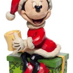JIM SHORE DISNEY TRADITIONS CHOCOLATE DELIGHT MINNIE MOUSE FIGURE