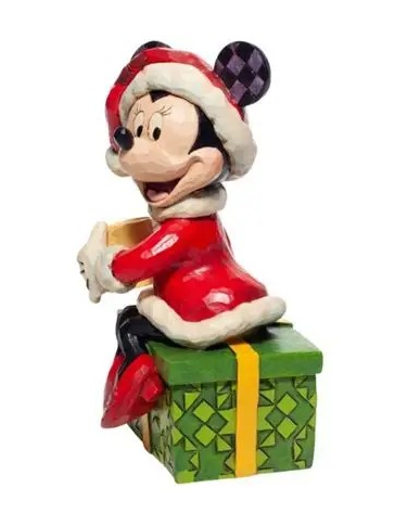 JIM SHORE DISNEY TRADITIONS CHOCOLATE DELIGHT MINNIE MOUSE FIGURE