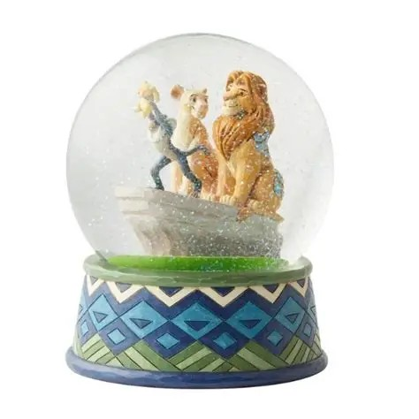 JIM SHORE DISNEY TRADITIONS THE CIRCLE UNBROKEN THE LION KING WATERBALL