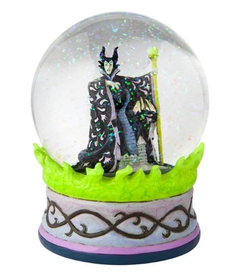 JIM SHORE DISNEY TRADITIONS EVIL ENCHANTMENT MALEFICENT WATERBALL