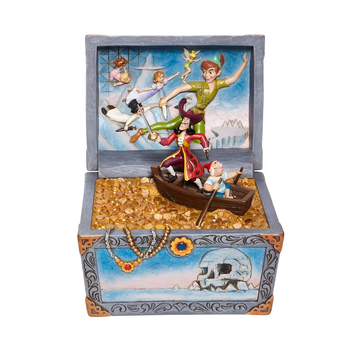 JIM SHORE DISNEY TRADITIONS TREASURE-STREWN TABLEAU FIGURE