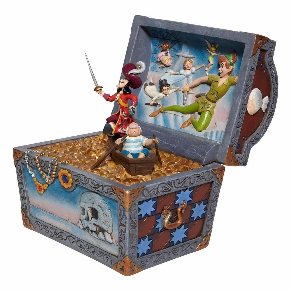 JIM SHORE DISNEY TRADITIONS TREASURE-STREWN TABLEAU FIGURE