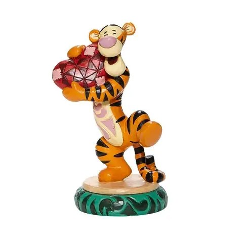 JIM SHORE DISNEY TRADITIONS HEARTFELT HUG TIGGER FIGURE