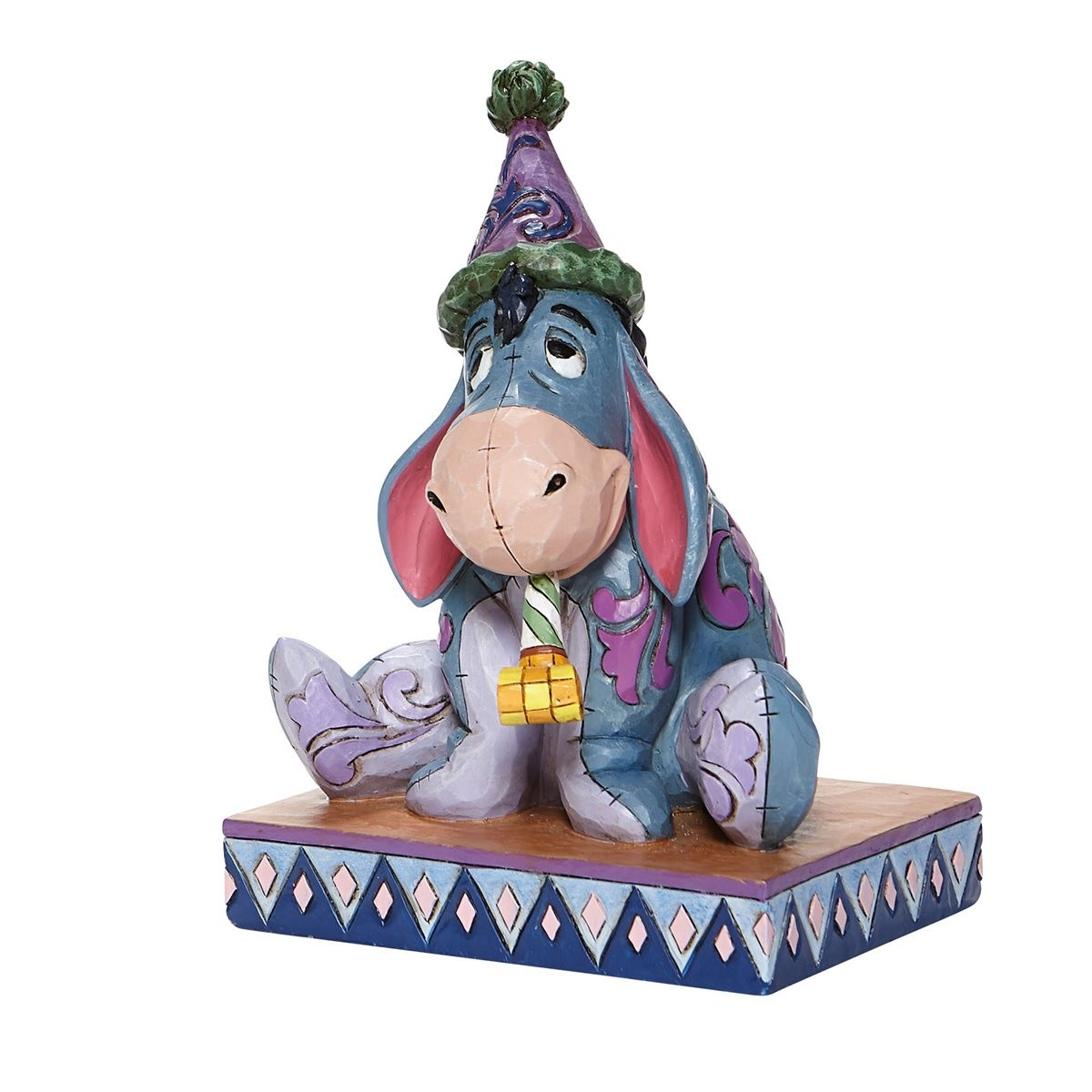 JIM SHORE DISNEY TRADITIONS BIRTHDAY BLUES EEYORE FIGURE